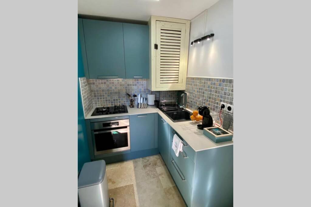 L'Instant Evasion, Studio Avec Terrasse, Piscine ! Сен-Жиль-ле-Бен Екстер'єр фото